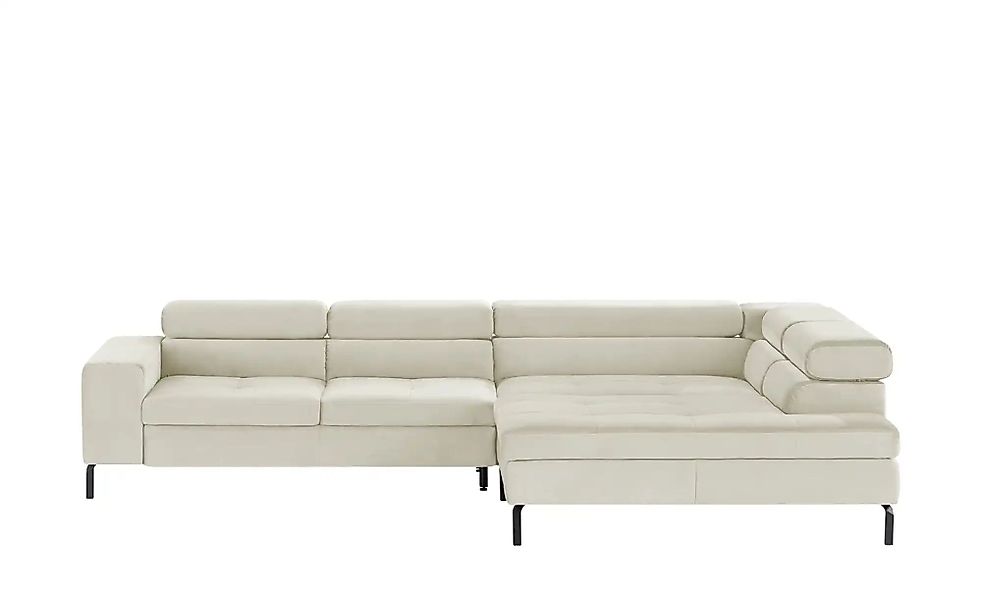 Gallery M Ecksofa  Felicia Due ¦ creme ¦ Maße (cm): B: 309 H: 72 T: 215 Pol günstig online kaufen