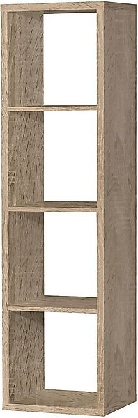 FORTE Standregal Mauro, FSC®-zertifiziert, Fachgröße 33x33cm, 4 Fächer günstig online kaufen