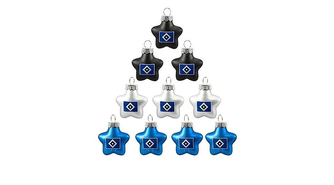 HSV Armband HSV CHRISTBAUMKUGELN 10er Stern günstig online kaufen