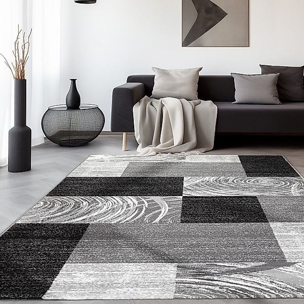 SIMPEX24 Designteppich Abstrakt Kariert Design, Läufer, günstig online kaufen
