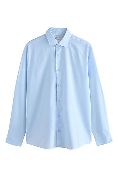 Next Langarmhemd Gewaschenes elegantes Langarmhemd aus günstig online kaufen