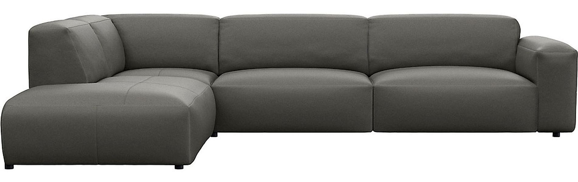 FLEXLUX Ecksofa "Lucera, super bequem durch hochwertigen Sitzaufbau mit Kal günstig online kaufen