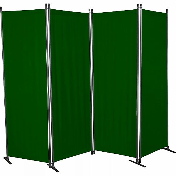 Angerer Paravent 4-tlg. Swingtex Grün günstig online kaufen