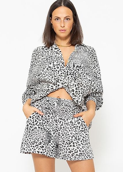 SASSYCLASSY Shorts Lockere Musselin Shorts mit günstig online kaufen