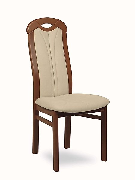 Home affaire 4-Fußstuhl "ALEX, Stuhl,Armlehnstuhl" () 2 Stk. Feinstruktur S günstig online kaufen