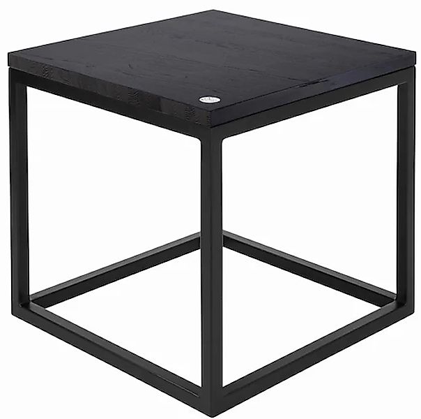 Home affaire Couchtisch »Voorst« aus massiver Eiche und Metallgestell günstig online kaufen