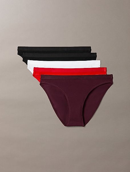 Calvin Klein Underwear Bikinislip "BIKINI 5PK", 5 Stk. Mit elastischem Bund günstig online kaufen