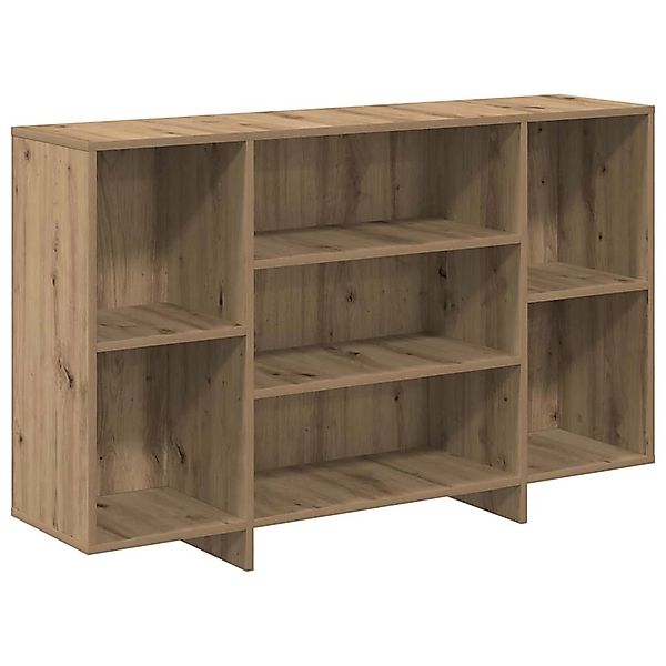 vidaXL Sideboard Artisan-Eiche 120 x 30 x 75 cm Holzwerkstoff 875036 günstig online kaufen