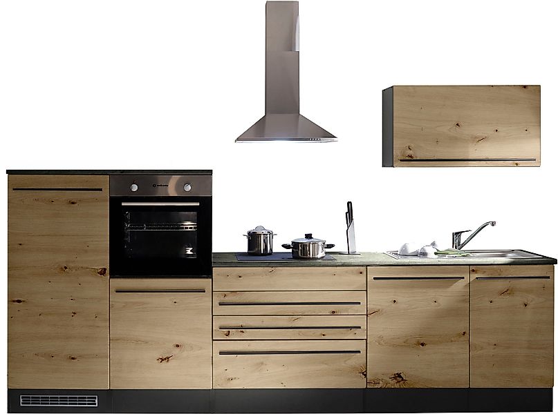 BASIC by Balculina Küchenzeile "Jazz" Breite 320 cm, wahlweise mit E-Geräte günstig online kaufen