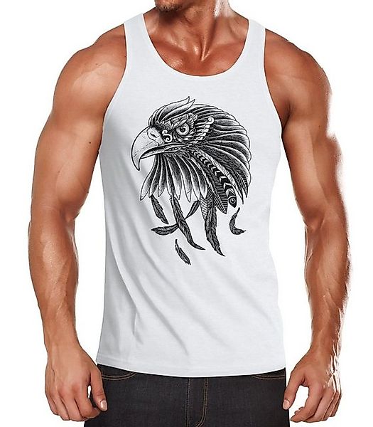 Neverless Tanktop Herren Tank-Top Adler Aufdruck Neverless® mit Print günstig online kaufen