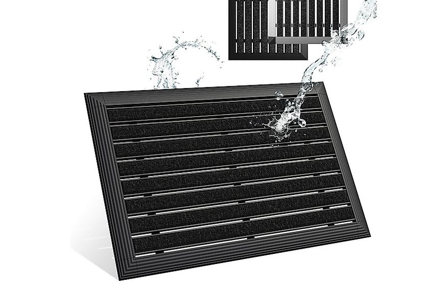 Björn&Schiller Fußmatte Türmatte außen mit Aluminiumrahmen, Outdoor wetterf günstig online kaufen
