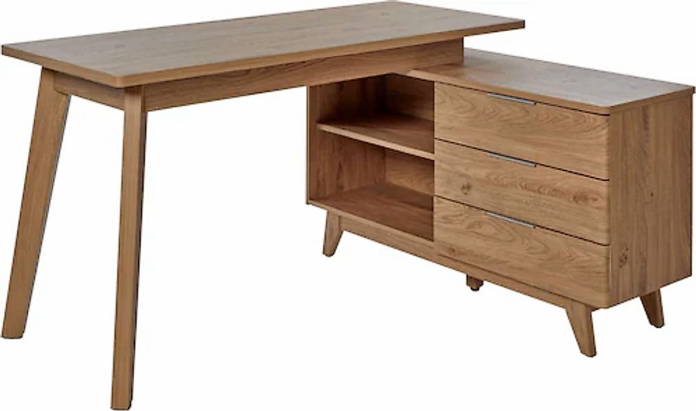Jahnke Eckschreibtisch »LIBRE D 240 E« 1 Stk. tlg. wechselseitig montierbar günstig online kaufen