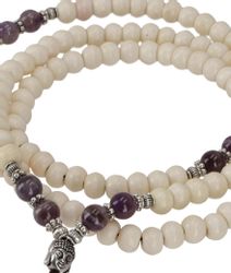 Guru-Shop Perlenkette Tibetische Mala aus Halbedelsteinen,.. günstig online kaufen