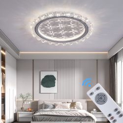 Eurotondisplay LED Deckenleuchte LED Deckenleuchte Fernbedienung/Handy-App günstig online kaufen