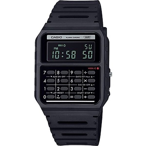CASIO VINTAGE Digitaluhr mit Taschenrechner Vintage Edgy Schwarz günstig online kaufen