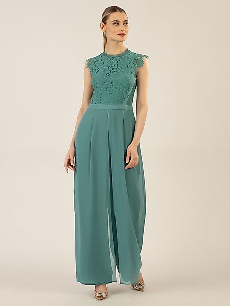 Apart Jumpsuit mit Spitzenoberteil und Formgebende günstig online kaufen