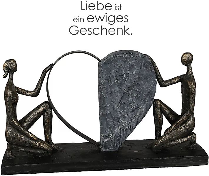 Casablanca by Gilde Dekofigur »Skulptur "Affair of the Heart"« günstig online kaufen