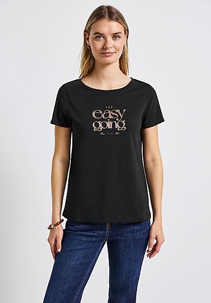 STREET ONE T-Shirt mit Wording-Print günstig online kaufen