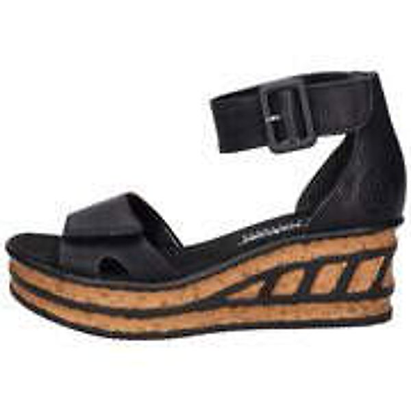 Rieker Sandalette, Sommerschuh, Sandale, Keilabsatz, mit Laufsohle in Kork- günstig online kaufen