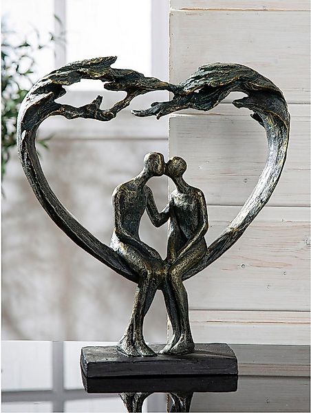 Casablanca by Gilde Dekofigur Skulptur "Kiss under Tree" (1 St) günstig online kaufen