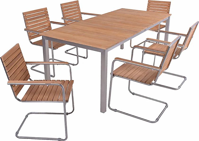 Garden Pleasure Garten-Essgruppe », Tischgruppe »DALLAS/DENVER Set 05«« Set günstig online kaufen