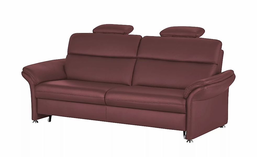 meinSofa Einzelsofa Leder Manon ¦ lila/violett ¦ Maße (cm): B: 228 H: 94 T: günstig online kaufen