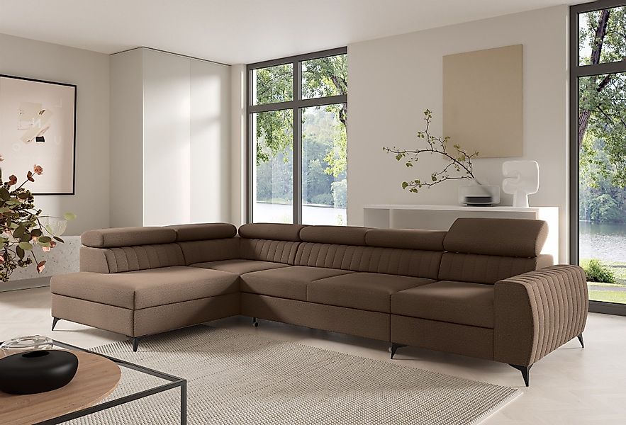 Fun Möbel Ecksofa Schlafsofa Sofa TORONTO günstig online kaufen