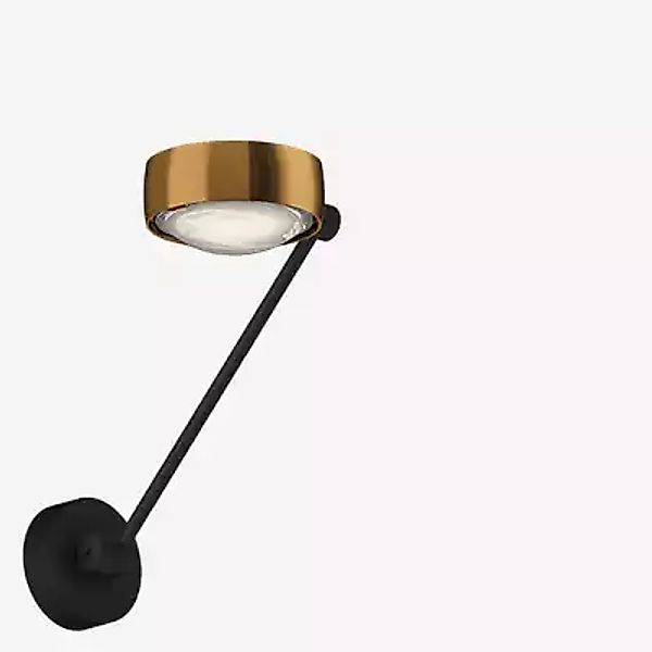 Occhio Sento Parete Singolo 30 Up E Wandleuchte LED, Kopf bronze/Body schwa günstig online kaufen