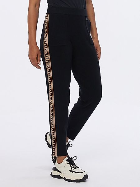 MONACO blue Jogginghose Strickjogpants Intarsia mit günstig online kaufen