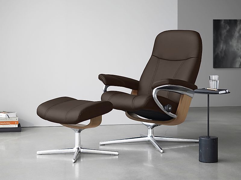 Stressless® Relaxsessel »Consul«, (Set, Relaxsessel mit Hocker), mit Hocker günstig online kaufen
