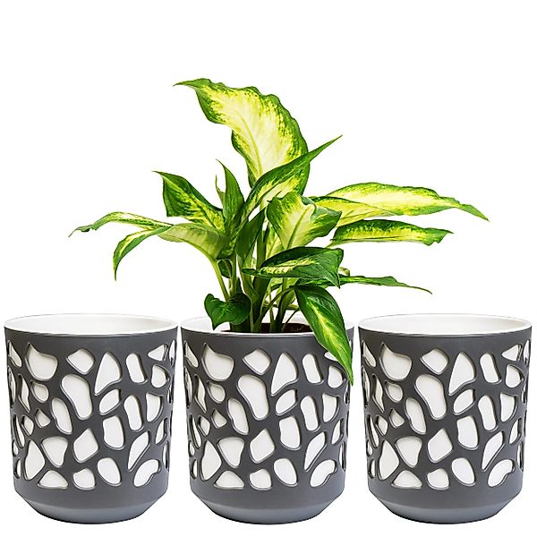 KONZEPT Blumentopf 3er Set Blumentopf klein, günstig online kaufen