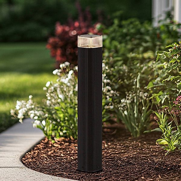 Lindby Wegeleuchte Halvar, 50 cm, schwarz, IP65, GU10 günstig online kaufen