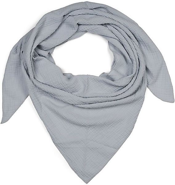 styleBREAKER Dreieckstuch Musselin Dreiecktuch Einfarbig, (1-St) günstig online kaufen