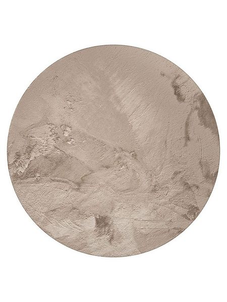 benuta Fellteppich Dave, rund, Höhe: 31 mm, Teppich Wohnzimmer, Schlafzimme günstig online kaufen