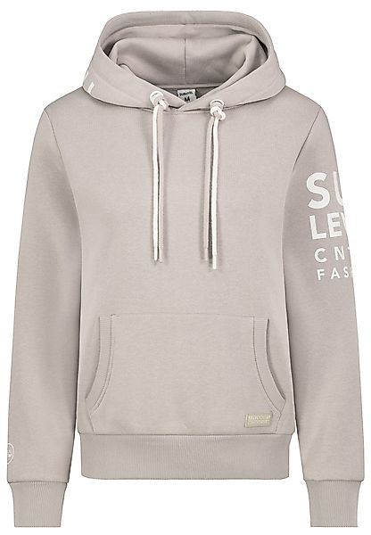 SUBLEVEL Hoodie mit Kängurutasche und Logo-Print günstig online kaufen