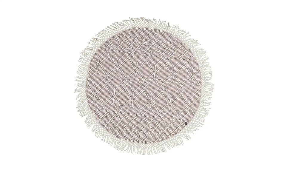 Tom Tailor Teppich  Macra ¦ rosa/pink ¦ Wolle ¦ Maße (cm): H: 1  Ø: 140 Tep günstig online kaufen