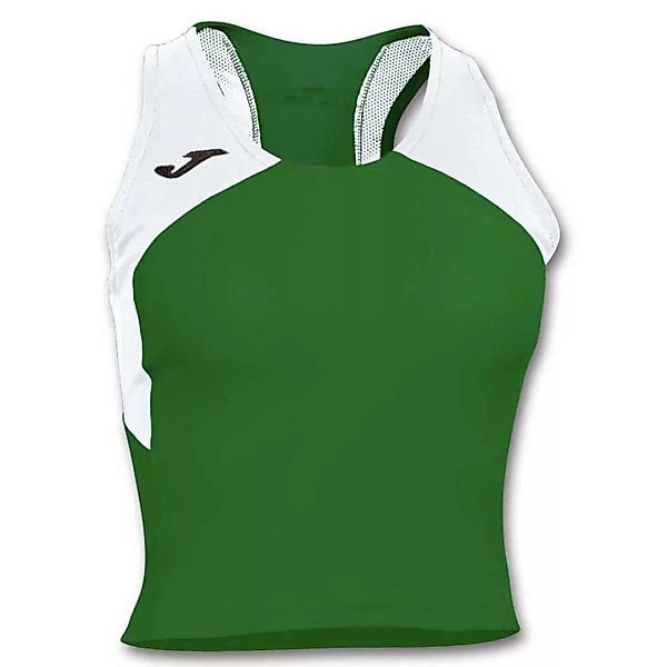 Joma Record Ii Ärmelloses T-shirt 2XL Green / White günstig online kaufen