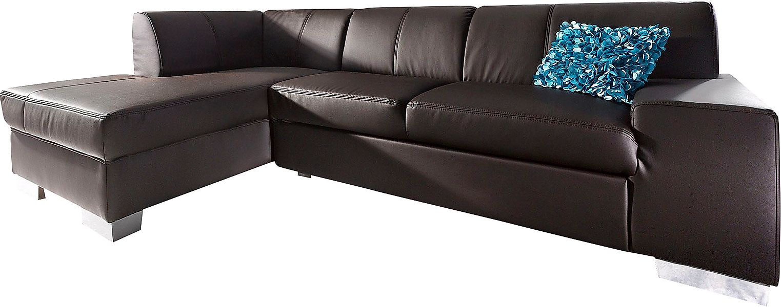 DOMO collection Ecksofa »Star, zeitlose Formensprache, elegante Optik, Brei günstig online kaufen