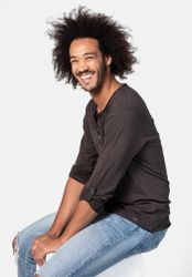 Key Largo Henleyshirt Ginger vintage Look günstig online kaufen