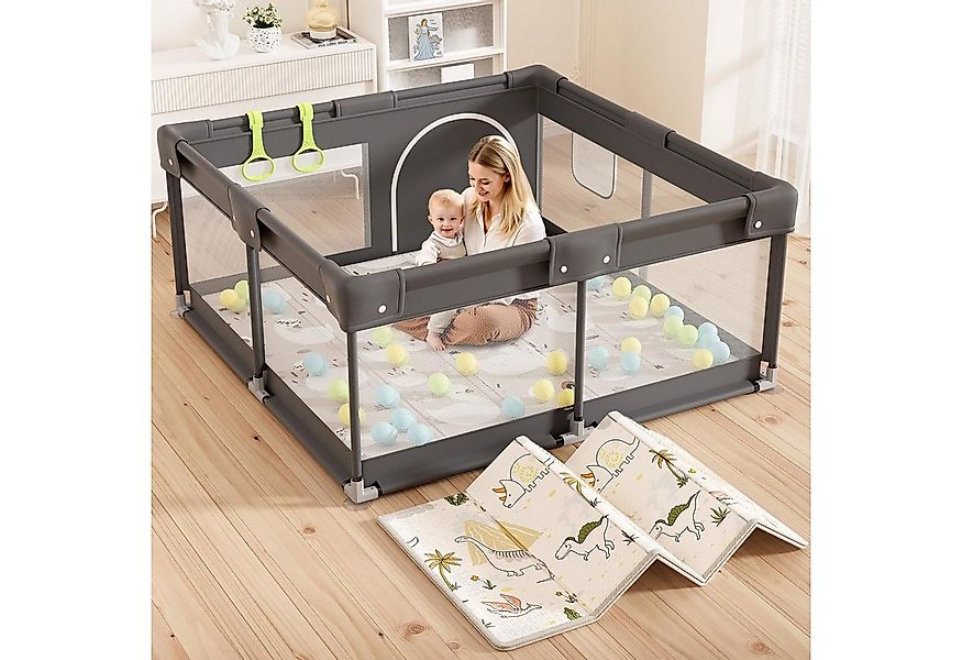 MC Star Laufstall Baby 120 x 120 cm (ideal für den Innenbereich, Großer Bab günstig online kaufen