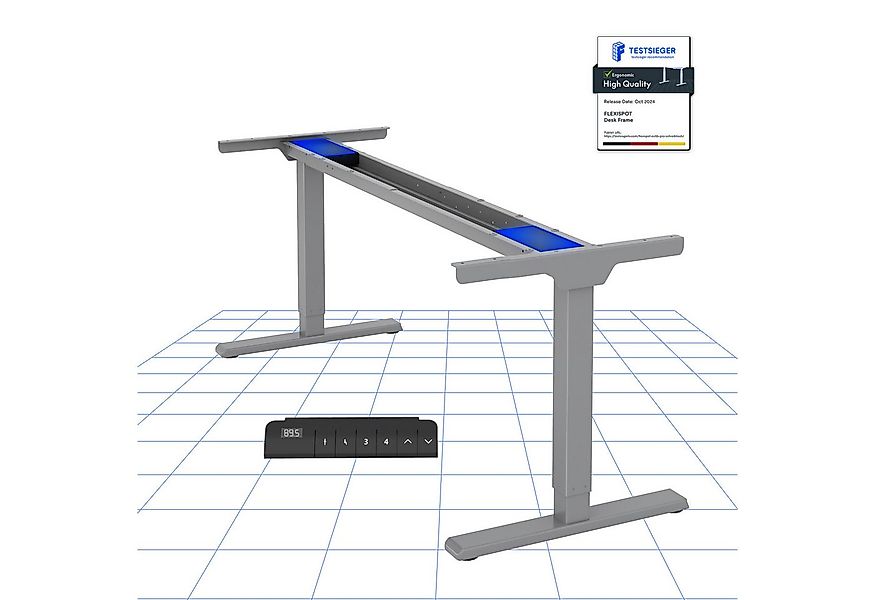 FLEXISPOT Schreibtisch Elektrisch höhenverstellbares Tischgestell (Dual-Mot günstig online kaufen