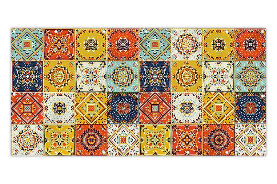 MuchoWow Balkonsichtschutz Vintage - Blumen - günstig online kaufen
