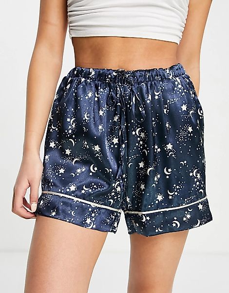 Vero Moda – Mix & Match – Shorts mit kosmischem Muster-Mehrfarbig günstig online kaufen