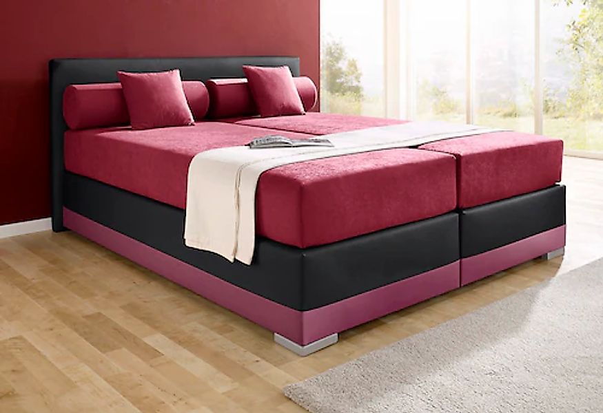 Maintal Boxspringbett "Lago", in 3 verschiedenen Matratzenarten, H2 oder H3 günstig online kaufen