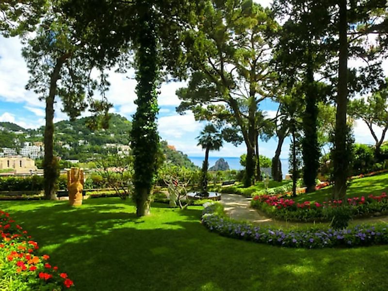 Papermoon Fototapete »Capri Island Garden« günstig online kaufen