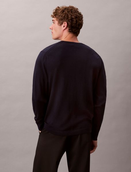 Calvin Klein Strickpullover LS 100% MERINO günstig online kaufen