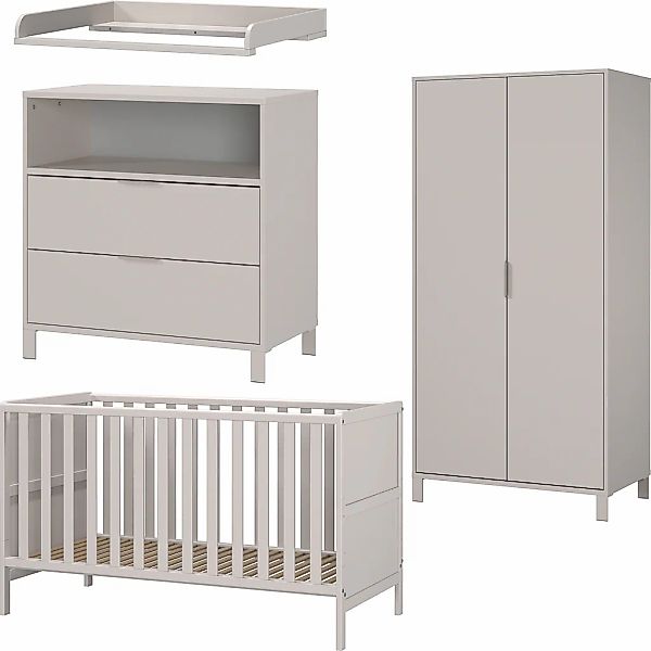 GERMANIA Babymöbel-Set "GW-Alkmaar", (4 tlg.), mit mitwachsendem Kinderbett günstig online kaufen