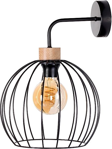 BRITOP LIGHTING Wandleuchte »Coop«, 1 flammig, Leuchtmittel E27   ohne Leuc günstig online kaufen