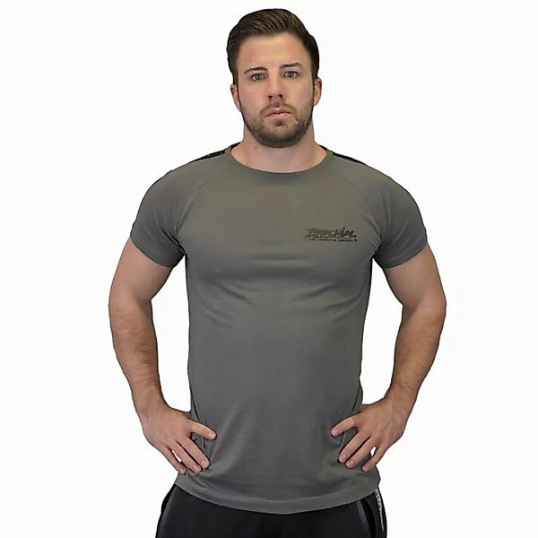 BRACHIAL THE LIFESTYLE COMPANY T-Shirt Brachial T-Shirt "Classy" grau/schwa günstig online kaufen