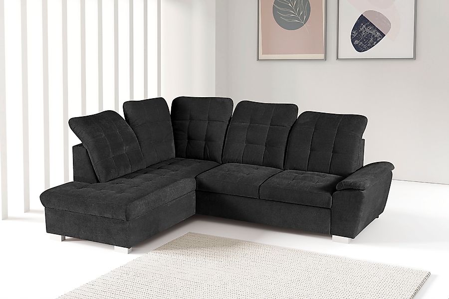 WERK2 Ecksofa »Brindisi, bequem und komfortabel, L-Form«, mit verstellbaren günstig online kaufen